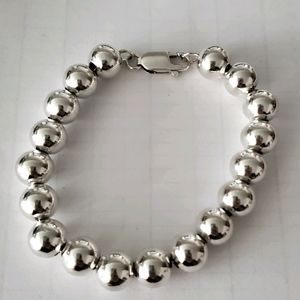 925 Tiffany style beaded bracelet
